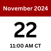 WISE Webinar Date November 22, 2024 at 11:00 AM CT